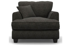 Heart of House Hampstead Fabric Chair - Charcoal